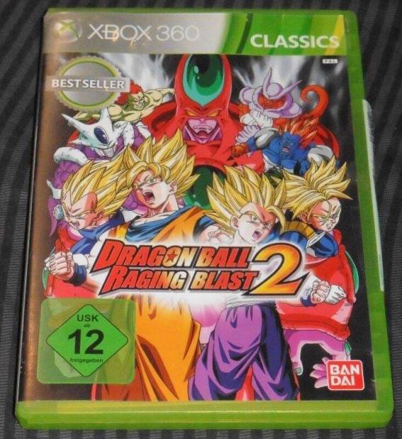 Dragon Ball - Raging Blast 2. (verekeds) Gyri Xbox 360 Jtk