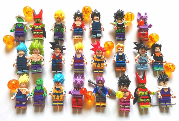 Dragon Ball jtk figurk - Son Goku, Vegita, Gohn, Ifj Stn, Cell