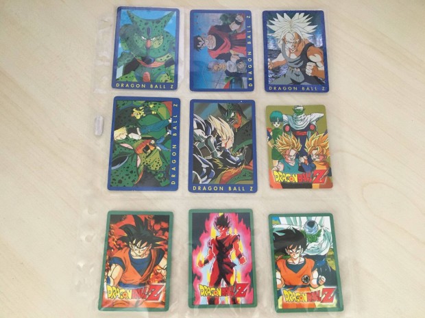 Dragon Ball krtyk / lapok - Vegyes - 34 db