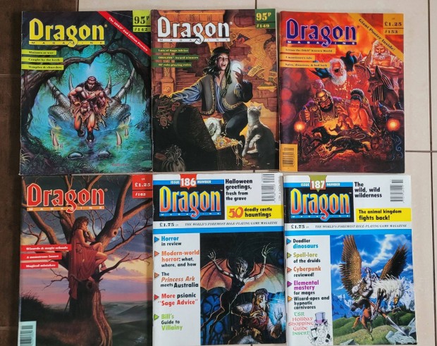 Dragon Magazine UK 15 lapszm D&D, Forgotten Realms Dungeons&Dragons