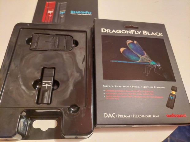 Dragonfly Black Fejhallgat Erst