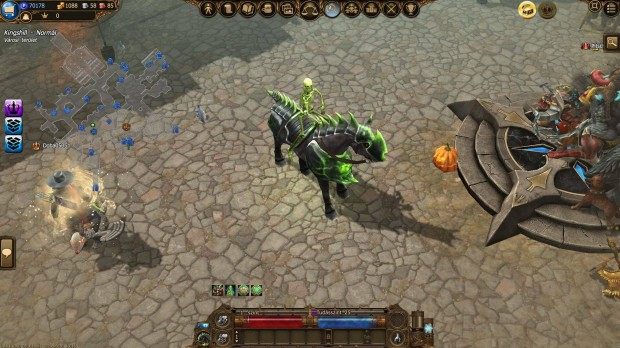 Drakensang Online elad lvl1 karakter Heredur szerver