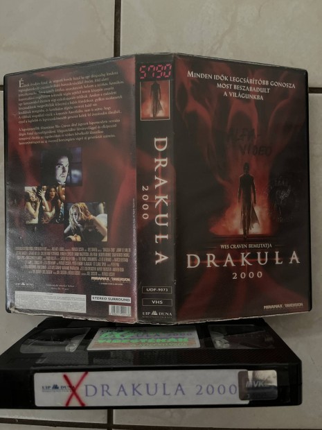 Drakula 2000 vhs 