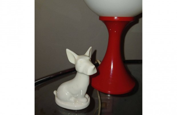 Drasche fehr porceln art deco kutyus terrier