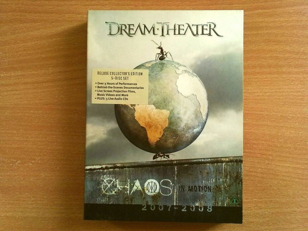 Dream Theater: Chaos In Motion (2 DVD + 3 CD)