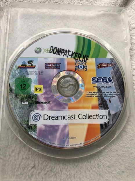 Dreamcast collection Xbox 360 jtk, tok nlkl