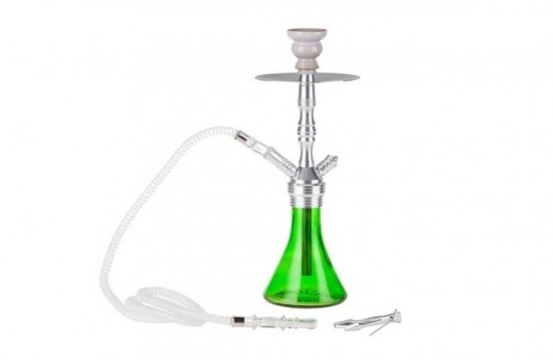 Dreamliner 42 cm magas, zld s ezst szn shisha - 1 csves