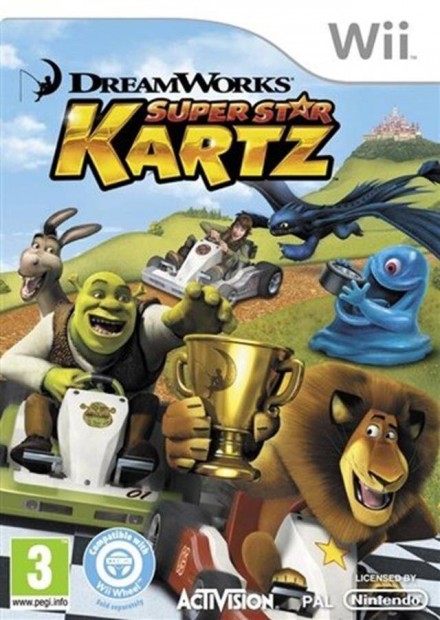 Dreamworks Super Star Kartz Nintendo Wii jtk