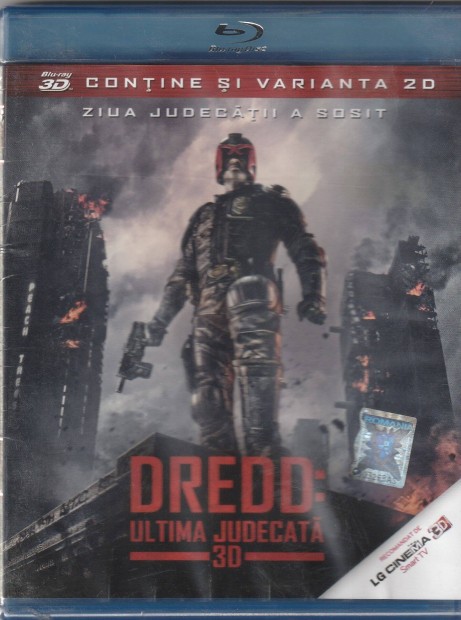 Dredd (2012) 3D Blu-Ray