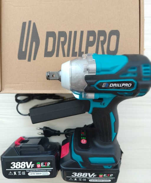 Drillpro tvecsavaroz, Makita BL18xx komp., 2 akku