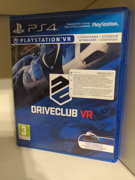 Driveclub VR PS4 Playstation 4 VR jtk