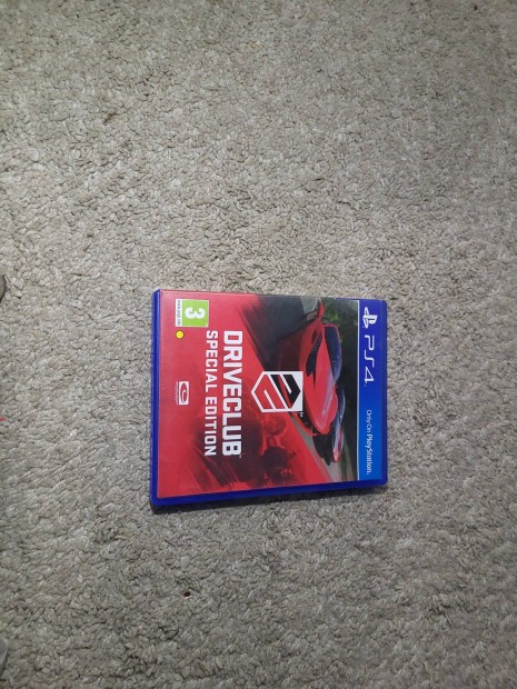 Driveclub special edition PS4