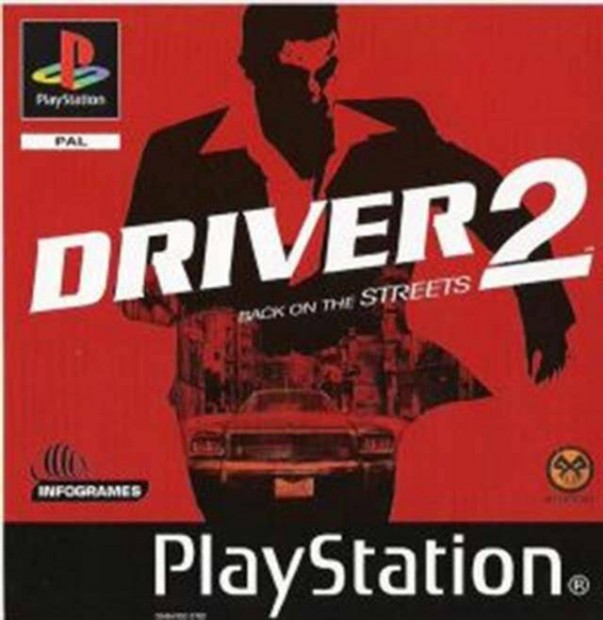 Driver 2 Back on the Streets (2 Discs), Mint PS1 jtk