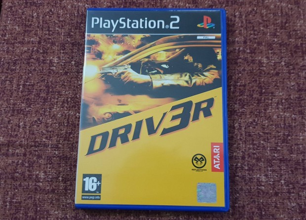 Driver 3 - Playstation 2 eredeti lemez ( 4000 Ft )