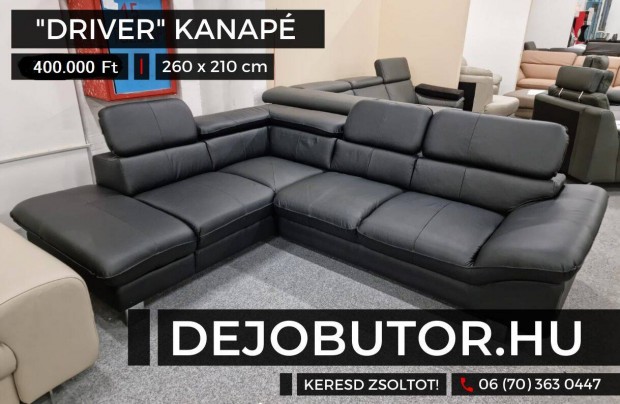 Driver rugs kanap lgarnitra 260x210 cm valdi br sarok fix btor