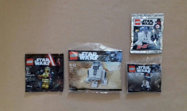 Droidok: Star Wars LEGO 5002948 C-3PO 30611 40268 R3-M2 + R2-D2 &MSE-6