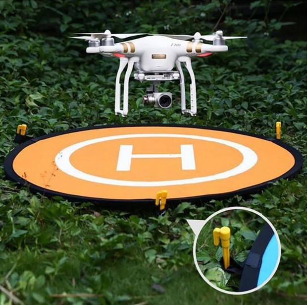 Drón leszállóhely Drone Landing Pad dupla oldalas vízmentes 55cm