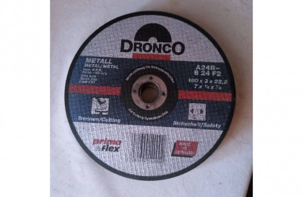 Dronco vgkorong metal 180x3x22.2