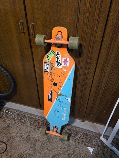 Drop through longboard