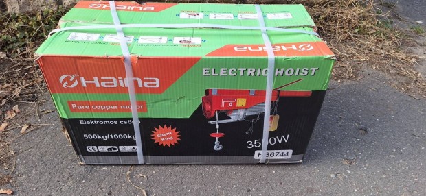 Drótköteles elektromos csörlő 500/1000kg