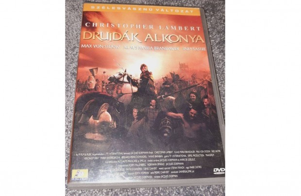 Druidk alkonya DVD (2001) Szinkronos karcmentes (Christopher Lambert)