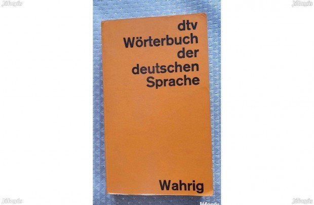 Dtv Wrterbuch der deutschen Sprache nmet nyelv sztr