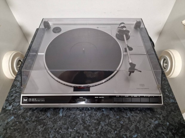 Dual Cs 2215 full automata vinyl lemezjtsz 