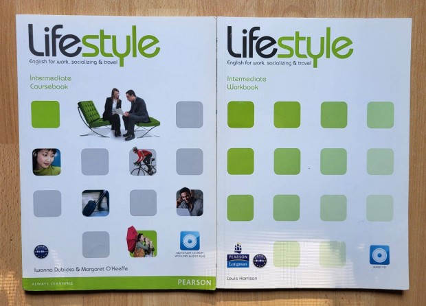 Dubicka-O'Keefe Lifestyle Intermediate angol nyelvkönyv és munkafüzet