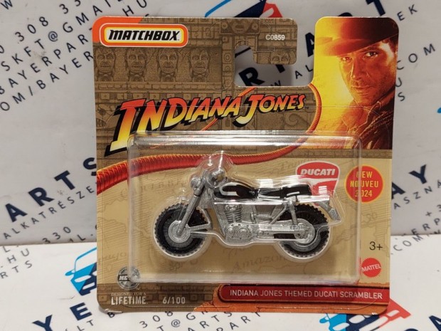 Ducati Scrambler - Indiana Jones - 2024 6/100 - bliszteres -  Matchbo