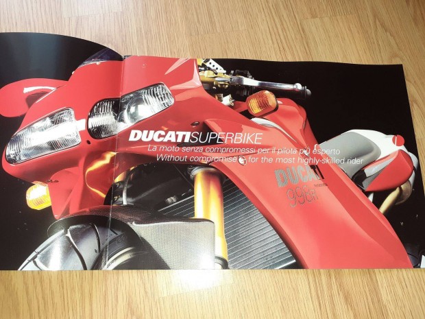 Ducati Superbike prospektus - olasz/angol nyelv