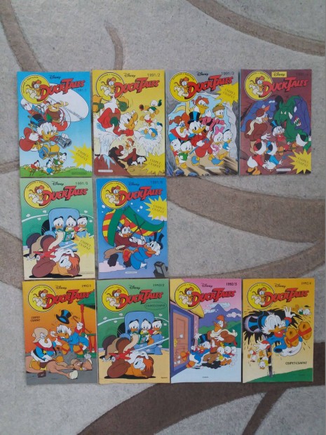 Duck Tales (magyar nyelv) 1991/1-6., 1992/1-4. szmok