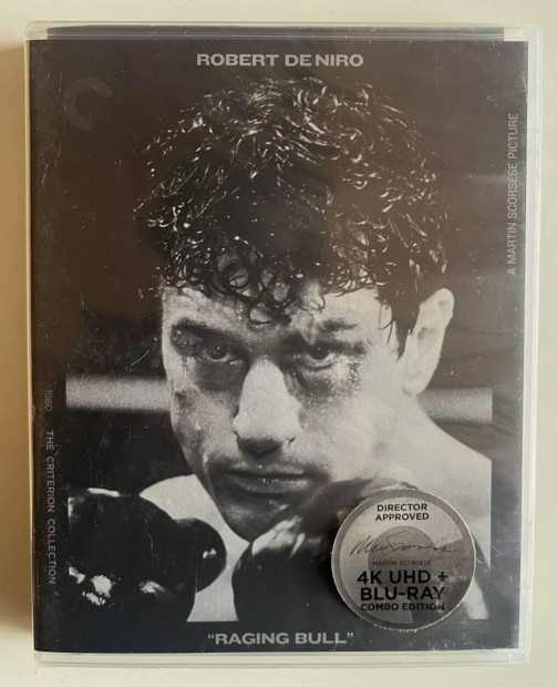 Dhng bika/Raging Bull (Criterion 4K+Blu-ray, Bontatlan!)