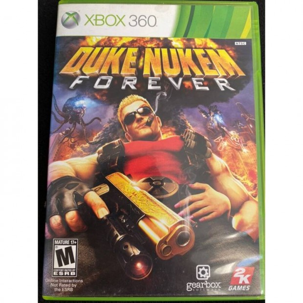 Duke Nekem Forever X-Box 360 Game 