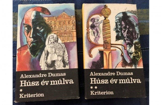 Dumas: Hsz v mlva I s II (Kriterion 1988), nagyon j llapotban