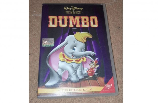 Dumbo DVD (1941) Szinkronos 60 ves jubileumi kiads (Intercom) Disney