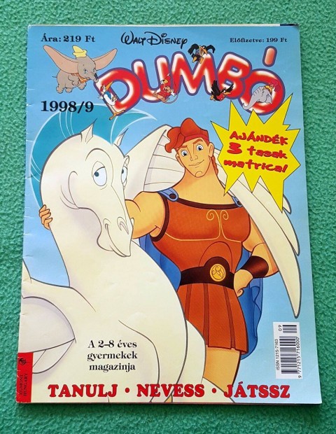 Dumb Magazin 1998/9. szm (poszterrel)