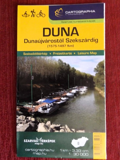 Dunai szabadidtrkp