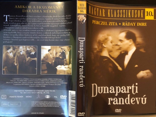 Dunaparti randev DVD - Magyar klasszikusok 10. (Perczel Zita)