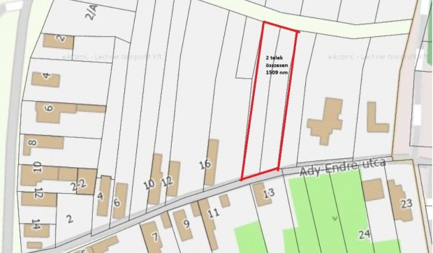 Dunaszentmikl�s,  �p�t�si telek elad�