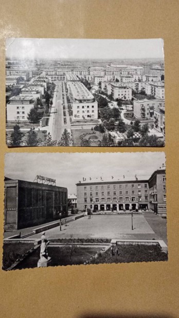 Dunajvros 1960-1965., rgi kpeslapok, 6 db