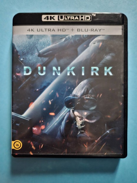 Dunkirk 4k (3lemezes) Blu-ray