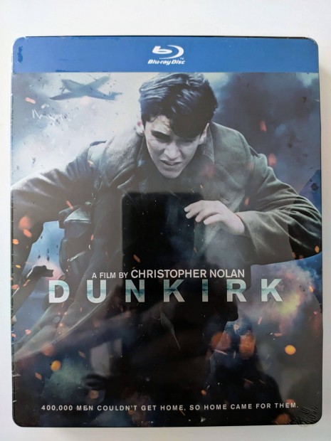 Dunkirk fémdobozos steelbook blu-ray bluray bontatlan