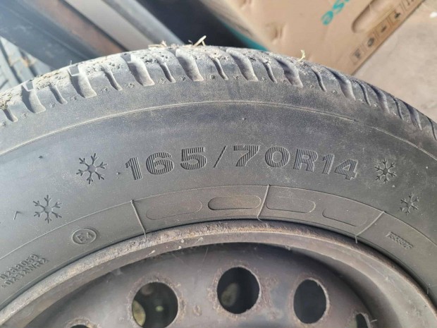 Dunlop 165/70 R14 tligumi 4x100-as aclfelnin elad