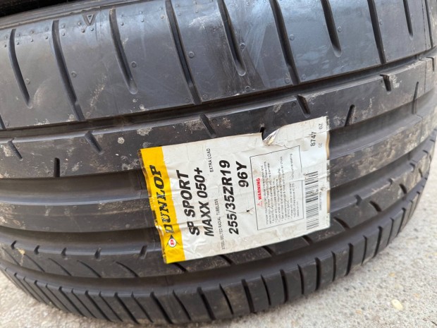 Dunlop 255/35r19 új nyári gumik