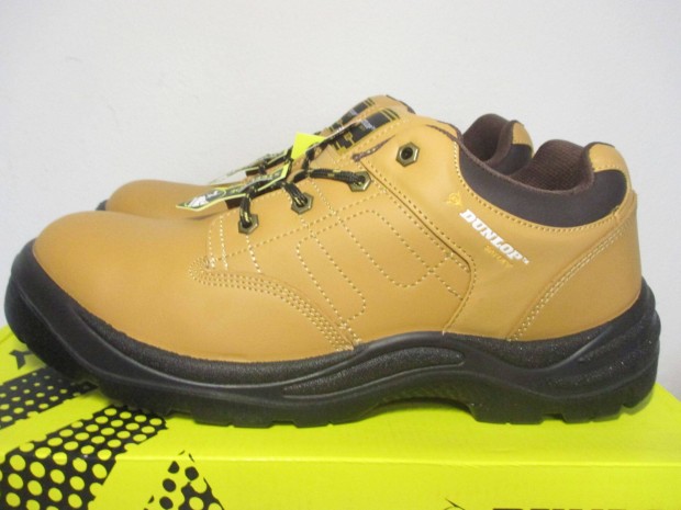 Dunlop Kansas Leather Steel Toe Cap-j,eredeti-munkavdelmi cip 48-as