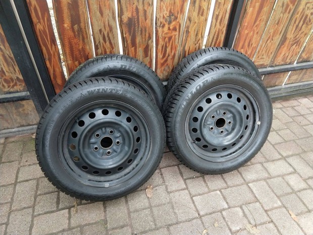 Dunlop Winter Sport 5 téli 205/55 R16 91H 2019 acélfelnin (4db)