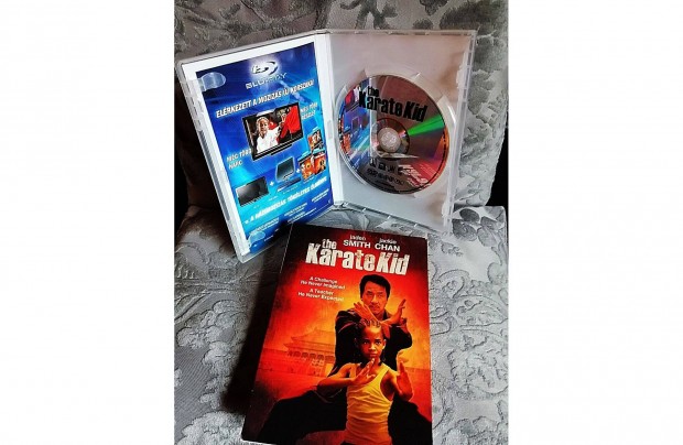Dupla 3D dombor nyomott dobozos Karate klyk, Karate Kid DVD