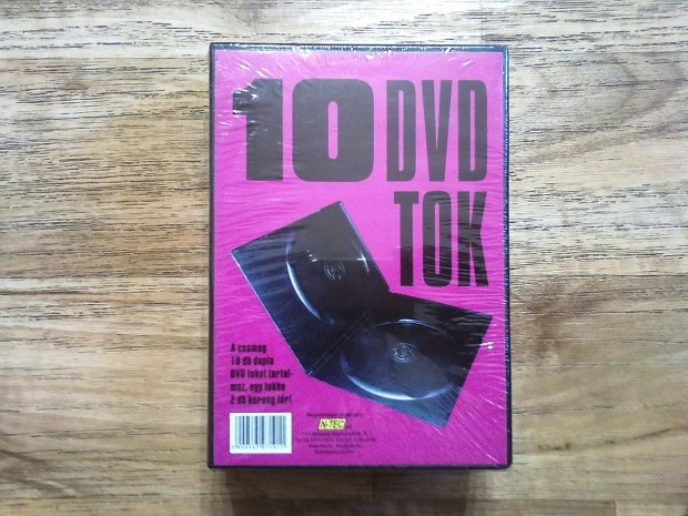 Dupla DVD Slim tok 10 darabos bontatlan csomagolsban