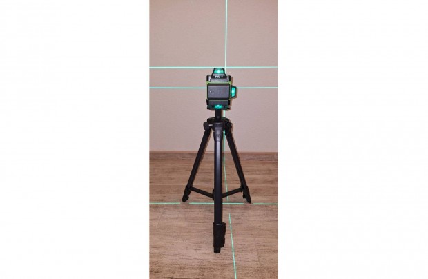 Dupla aksi+tripod 4D-16 vonalas 360 zldfny szintezlzer