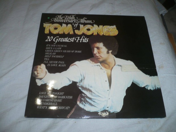 Dupla bakelit lemez lp greatest tom jones angol nyoms